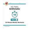 Coordination Group Publications Ltd (CGP KS1 Year 2 Maths 10-Minute Weekly Workouts: Arithmetic