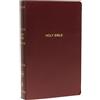 HarperCollins NKJV, Gift and Award Bible, Leather-Look, Burgundy, Red Letter, Comfort Print: Holy Bible, New King James Version