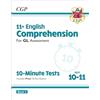 Coordination Group Publications Ltd (CGP 11+ GL 10-Minute Tests: English Comprehension - Ages 10-11 Book 2 (with Online Edition)