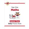 Coordination Group Publications Ltd (CGP KS1 Maths Year 1 Daily Practice Book: Autumn Term