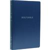 Thomas Nelson KJV Holy Bible: Gift and Award, Blue Leather-Look, Red Letter, Comfort Print: King James Version: King James Version, Navy, Leatherflex, Gift & Award, Red Letter Edition
