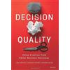 John Wiley & Sons Inc Decision Quality: Value Creation from Better Business Decisions