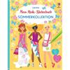 Usborne Mein Mode-Stickerbuch: Sommerkollektion: mit über 350 Anzieh-Stickern - davon über 150 Sticker zum selbst Ausmalen - Stickerspaß ab 5 Jahren