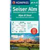 Kompass Cartina escursionistica n. 067 Alpe di Siusi: 4in1 Wanderkarte, mit Aktiv Guide und Detailkarten inklusive Karte zur offline Verwendung in der KOMPASS-App. Fahrradfahren. Skitouren.