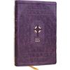 Catholic Bible Press Holy Bible: New Revised Standard Version, Sacraments of Initiation Catholic Bible, Purple, Leathersoft, Comfort Print, Anglicized Text