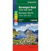 FREYTAG-BERNDT UND ARTARIA freytag & berndt Straßenkarte Norwegen Nord, Tromsø - Bodø - Narvik 1:400.000: mit Autofähren: AK 0657