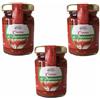 Delizie Vaticane di Tropea Crema Peperoncino in Olio di Oliva 3X 90g - Trito di Peperoncino Calabresi Sott'Olio - Prodotti Calabresi Tipici - Salsa Gourmet Artigianale - Made in Italy - Delizie Vaticane Di Tropea