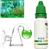 CHENBOOW CO2 Test Acquario,Prova di CO2 per Acquario,Aquatic Co2 Checker,per un Monitoraggio Preciso Degli Acquari D'acqua Dolce