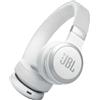 JBL Live 670 NC - Bluetooth On-Ear-Kopfhörer mit Noise-Cancelling Weiß