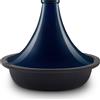 La Fonderie 1891 La Fonderie 1890 TINGHIR tajine in ghisa smaltata, ciotola in ghisa, coperchio in ghisa smaltata, tajine e couscous, capacità 2,5 L, blu