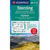 Kompass Carta escursionistica Kom 44. Sterzing/Ratschings/Ridnaun/Pfitsch: 4in1 Wanderkarte mit Aktiv Guide und Detailkarten inklusive Karte zur offline ... in der KOMPASS-App. Fahrradfahren. Skitouren.