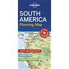 Lonely Planet South America Planning Map [Lingua Inglese]