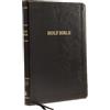 Thomas Nelson KJV, Thinline Bible, Large Print, Leathersoft, Black, Thumb Indexed, Red Letter, Comfort Print: Holy Bible, King James Version