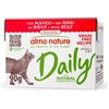 Almo Daily Tetra Pack Mousse per gatti adulti da 90 gr Gusto Manzo
