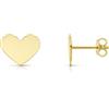 Gioielleria Lucchese Oro Orecchini Cuore Oro Giallo GL102495