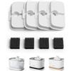 PETLIBRO 4 Packs Replacement Filters for Dockstream Cat Water Fountain PLWF005/PLWF115, 2 Months Set of Replacement Filters for Ultra Quiet Pet Water Fountain
