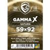 Cartemagic Bustine protettive 59x92 mm Gamma X Saturn 100 pezzi