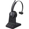 Yealink Cuffie Yealink WH64 Wireless Bluetooth con microfono Nero [1208737]