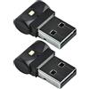 KOMBIUDA LED per Comfort Luci Interni in Atmosfera Lampade per 2pezzi e Auto USB Facilità Nero Abs Illuminazione Decorativa di Notte e Giorno Guida