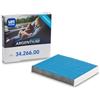 UFI Filters, Filtro Abitacolo ARGENTIUM 34.266.00 | per Ricambio, Adatto a Auto, Applicabile su Diversi Modelli Daihatsu, Jaguar, Land Rover, Lexus e Toyota