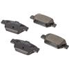 metelligroup 22-0323-0 Pastiglie Freno Anteriori E Posteriori, Made in Italy, Pezzo di Ricambio per Auto/Automobile, Kit da 4 Pezzi, Certificate ECE R90, Prive di Rame