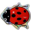 4R Quattroerre.it - 474 - Adesivo Coccinella 3D, 48 x 45 mm