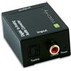 Techly 301139 Convertitore Audio da Digitale SPDIF ad analogico Nero