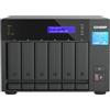 Qnap TvS-H674t - NaS-Server - 6 Sch?chte - Sata 6gb/s - Raid 0, 1, 5, 6, 10, Jbod, 50 - Ram 32gb - 2,5 Gigabit Ethernet - Iscsi Support (tvS-H674T-i5