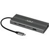 adj DOCKING STATION ADJ THOR -TYPE-C 12-IN-1 ALLUMINIO compatibile con Windows e Mac