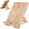 Generico Supporto per tablet da scrivania, supporto per tablet,Supporto da scrivania per tablet pieghevole regolabile - Supporto per libri di cucina, supporto da tavolo per cellulare con foro di ricarica per l