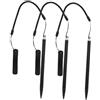LABRIMP Penna Stilo Resistiva con Corda Antismarrimento e Clip per Schermo Touchscreen in Alluminio e Abs 3 Pezzi, per Dispositivi Touchscreen e Smartphone