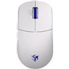 Ninjutso Sora V2 8K Mouse Gaming Wireless Leggero (39g) - Sensore AIMNINJA, 26000 DPI, Ricevitore SnappyFire 8K Incluso, Policarbonato, Bianco
