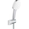 GROHE SET MANOPOLA DOCCIA GROHE TEMPESTA CUBE 110 A 3 GETTI CROMATO