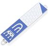 PRETYZOOM Mezuzah Rotolo in Lega di Zinco Blu Stile Ebraico per Case e Uffici Decorazione Religiosa Simboli Sacri Ebraici