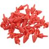 Parliky 100 Pezzi di Kit Fai da Te per Lavoretti con Pupazzi di Neve Simpatici Mini Pupazzi di Neve Naso di Carota Naso di Carota Natalizio