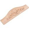 Vaguelly Pannello Decorativo in Legno Intagliato per Mobili, Applique in Legno per Armadio e Porta, Elemento Decorativo Stile Europeo per Arredamento Casa
