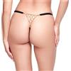 Cottelli Luxurious & Rhinestone Triangle Decorative Thong 2322951 Black S/M/L