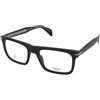 David Beckham DB 1191 807 | Occhiali da Vista Graduati | Prova Online | Unisex | Plastica | Quadrati | Nero | Adrialenti