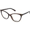 Polaroid PLD D551 086 | Occhiali da Vista Graduati | Prova Online | Plastica | Cat Eye | Marrone, Havana | Adrialenti