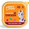 Edgard Cooper Adult Cibo Umido per Gatti Adulti e Sterilizzati - Pollo - 16x85 gr