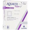 ConvaCare Aquacel Ag, medicazione adesiva quadrata in schiuma, 12,5 x 12,5 cm