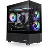 Thermaltake Case Thermaltake View 170 TG - Mini Tower mATX, Vetro Temperato, ARGB, Nero