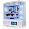 Thermaltake Case Thermaltake View 370 TG - Mid Tower ATX, Vetro Temperato, ARGB, Bianco