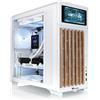 Thermaltake Case Thermaltake TR300 WS - Mid Tower ATX, TG, Bianco