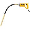 CHAPINGNI vibratore elettrico per calcestruzzo, 1300 W, con tubo da 2 m, 4500 - 5600 giri/min, per una rapida compattazione del calcestruzzo bagnato, ideale per strade, tunnel case, ponti e cantieri
