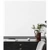 A.S. Création Bordo moderno autoadesivo nero argento meandro metallico 383921 5,00 m x 0,10 m Made in Germany