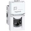Legrand Mosaic - presa RJ45 categoria 6 STP 1 modulo Bianco
