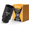 TIGHTSPOT Chiave a bussola da 1,3 cm, profondità 37 mm, 6 punti, acciaio CRV