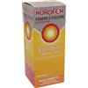 GMM FARMA Srl Nurofen Febbre e Dolore 100mg/5ml | Sciroppo Antipiretico Analgesico Bambini | Gusto Arancia 150ml
