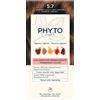 PHYTO (LABORATOIRE NATIVE IT.) Phyto Phytocolor | Colorazione Permanente Capelli N. 5,7 | Castano Chiaro Tabacco
